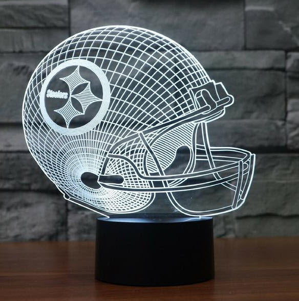 NFL PITTSBURGH STEELERS 3D LED LIGHT LAMP
