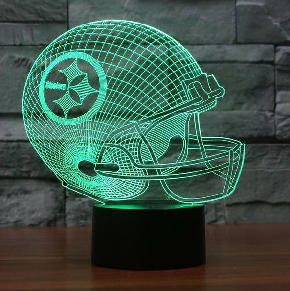 NFL PITTSBURGH STEELERS 3D LED LIGHT LAMP
