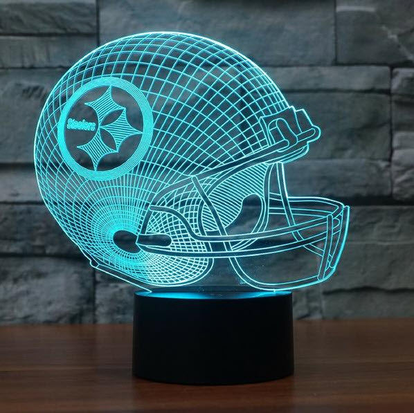 NFL PITTSBURGH STEELERS 3D LED LIGHT LAMP