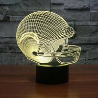 Thumbnail for NFL SAN DIEGO CHARGERS 3D LED LIGHT LAMP