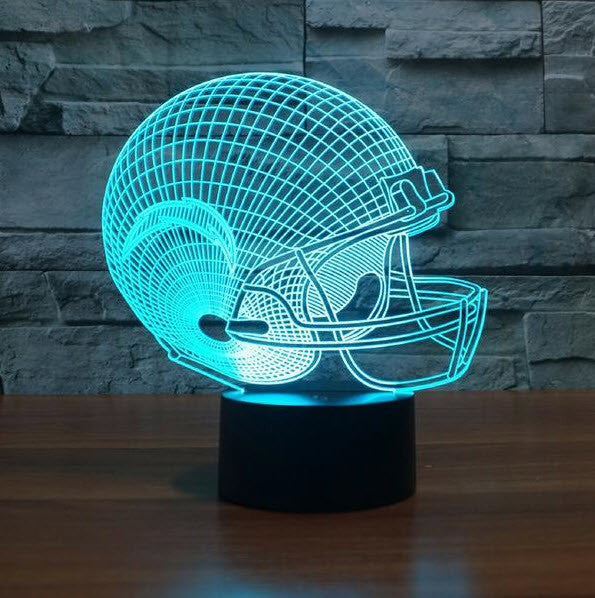 NFL SAN DIEGO CHARGERS 3D LED LIGHT LAMP