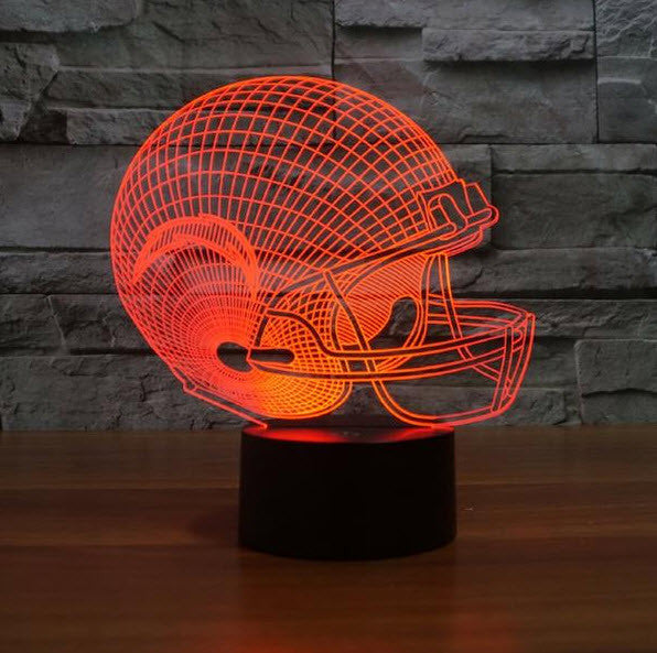 NFL SAN DIEGO CHARGERS 3D LED LIGHT LAMP