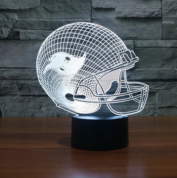 NFL TAMPA BAY BUCCANEERS 3D LED LIGHT LAMP