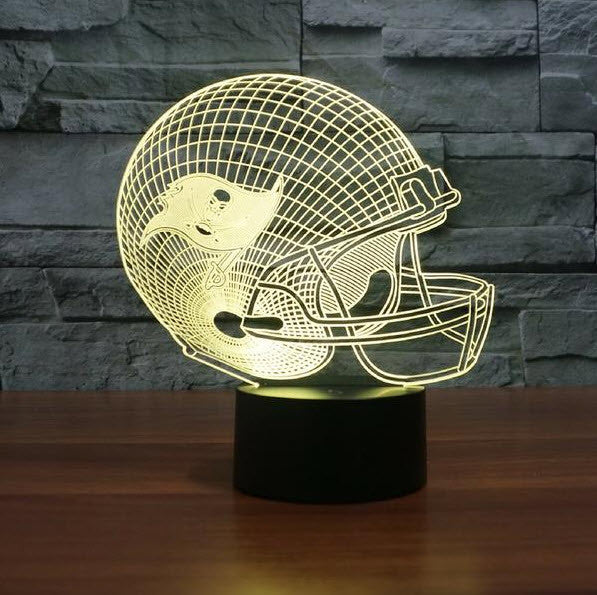 NFL TAMPA BAY BUCCANEERS 3D LED LIGHT LAMP