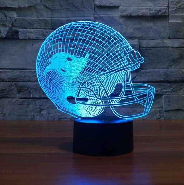 NFL TAMPA BAY BUCCANEERS 3D LED LIGHT LAMP