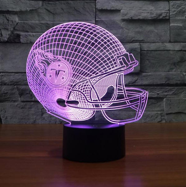 NFL TENNESSEE TITANS 3D LED LIGHT LAMP