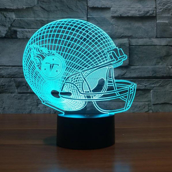 NFL TENNESSEE TITANS 3D LED LIGHT LAMP