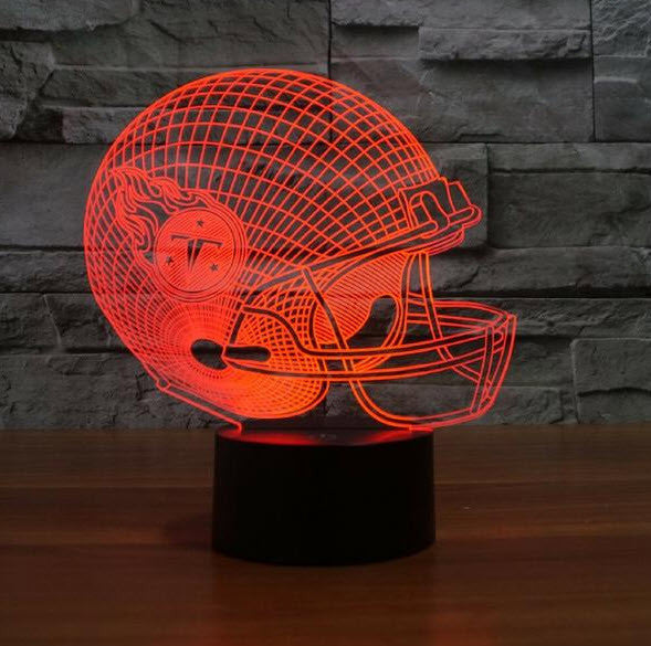 NFL TENNESSEE TITANS 3D LED LIGHT LAMP
