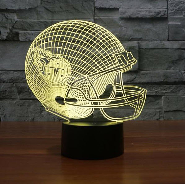 NFL TENNESSEE TITANS 3D LED LIGHT LAMP