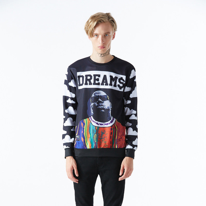 Biggie Smalls Dream$ Allover Print Crewneck Sweatshirt - TshirtNow.net - 3