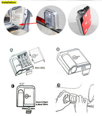 Thumbnail for 2 NFL NEW ENGLAND PATRIOTS WIRELESS LED CAR DOOR PROJECTORS