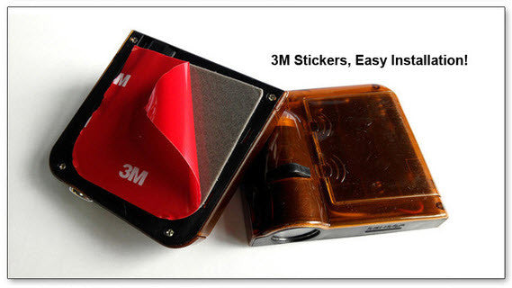 2 NFL NEW YORK GIANTS WIRELESS LED CAR DOOR PROJECTORS