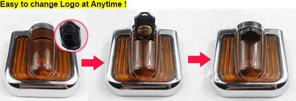 2 NFL NEW ENGLAND PATRIOTS WIRELESS LED CAR DOOR PROJECTORS