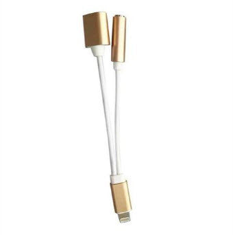 2 IN 1 LIGHTNING ADAPTER FOR IPHONE 7 AND 7 PLUS