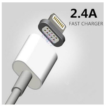2.4A MAGNETIC DATA & CHARGING CABLE FOR IPHONE AND ANDROID