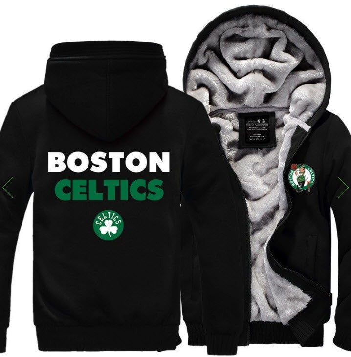 NBA BOSTON CELTICS THICK FLEECE JACKET