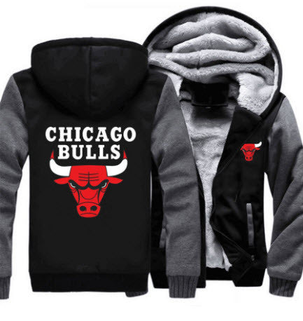 NBA CHICAGO BULLS THICK FLEECE JACKET