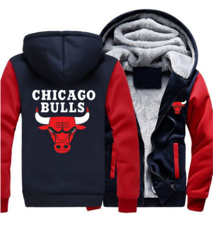 NBA CHICAGO BULLS THICK FLEECE JACKET