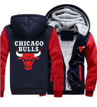 Thumbnail for NBA CHICAGO BULLS THICK FLEECE JACKET
