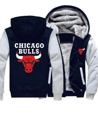Thumbnail for NBA CHICAGO BULLS THICK FLEECE JACKET