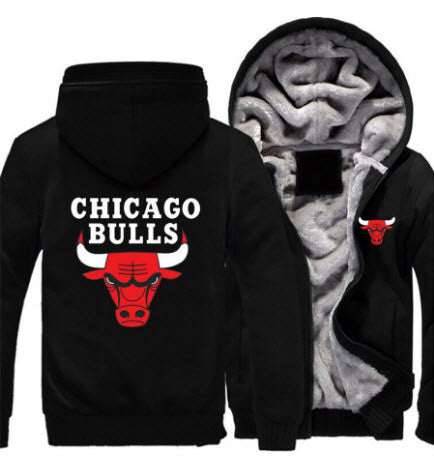 NBA CHICAGO BULLS THICK FLEECE JACKET