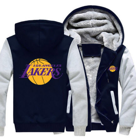 NBA LOS ANGELES LAKERS THICK FLEECE JACKET