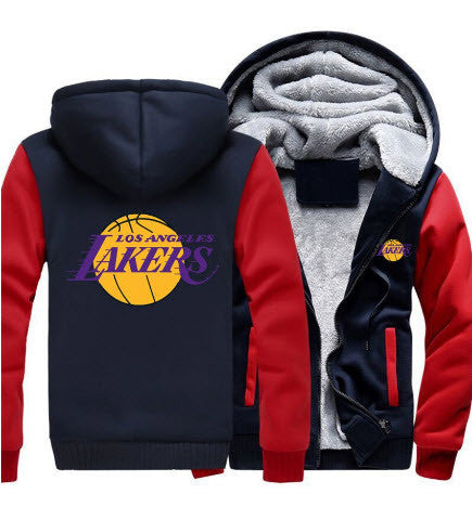 NBA LOS ANGELES LAKERS THICK FLEECE JACKET