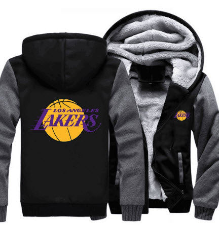 NBA LOS ANGELES LAKERS THICK FLEECE JACKET