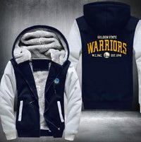 Thumbnail for NBA GOLDEN STATE WARRIORS THICK FLEECE JACKET