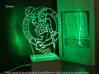 Thumbnail for NBA BOSTON CELTICS 3D LED LIGHT LAMP