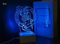 Thumbnail for NBA BOSTON CELTICS 3D LED LIGHT LAMP