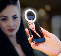 Thumbnail for Smartphone LED Ring Selfie Light Night Darkness Selfie Enhancing Photography Flash Ring Light