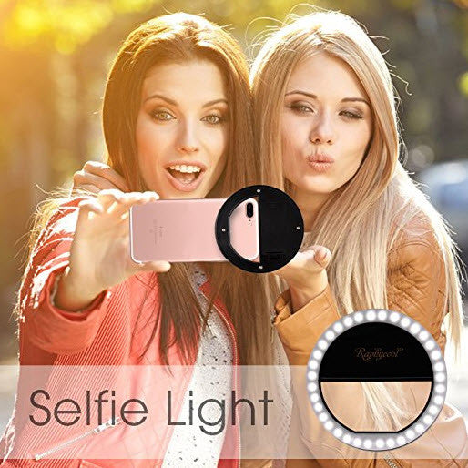 Smartphone LED Ring Selfie Light Night Darkness Selfie Enhancing Photography Flash Ring Light