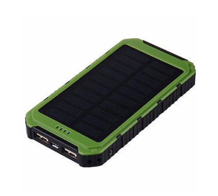 PORTABLE WATERPROOF SOLAR POWER BANK CHARGERS