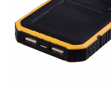 PORTABLE WATERPROOF SOLAR POWER BANK CHARGERS
