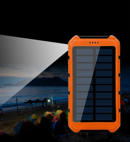 PORTABLE WATERPROOF SOLAR POWER BANK CHARGERS