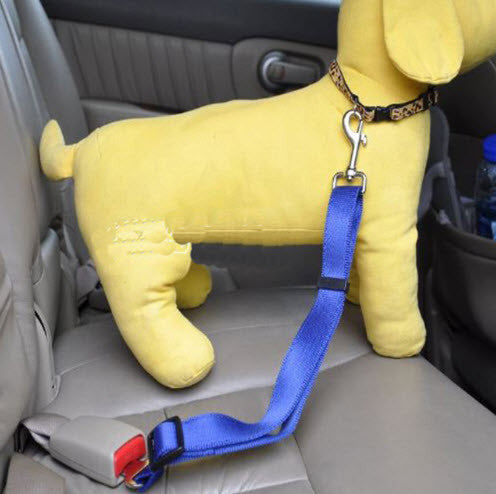 ADJUSTABLE DOG SEAT BELT