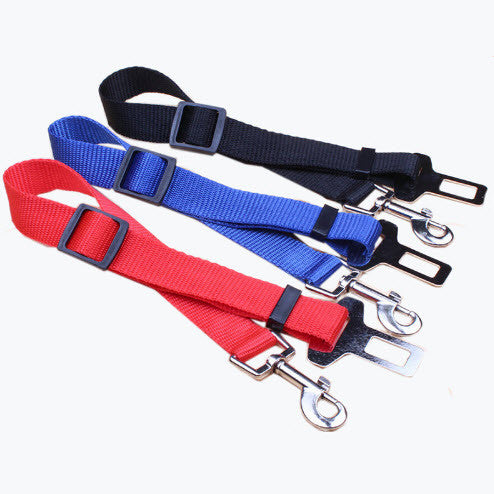 ADJUSTABLE DOG SEAT BELT