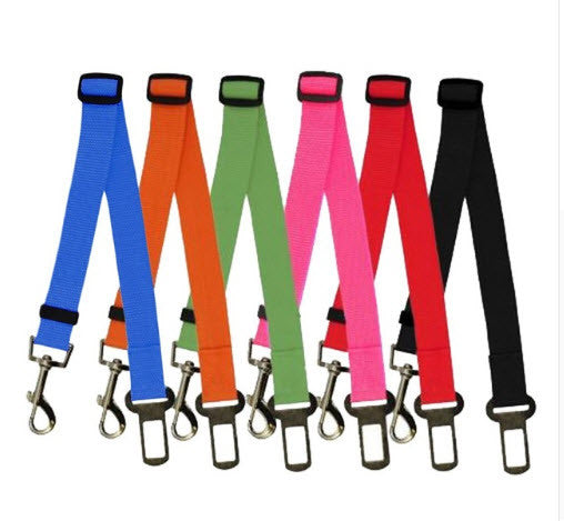 ADJUSTABLE DOG SEAT BELT