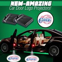 Thumbnail for 2 NBA LOS ANGELES CLIPPERS WIRELESS LED CAR DOOR PROJECTORS
