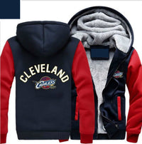Thumbnail for NBA CLEVELAND CAVALIERS LOGO THICK FLEECE JACKET