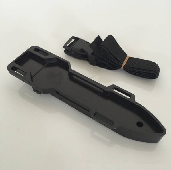 Tactical Paratrooper Diver Field Survival Hunting Stainless Steel Knife With Scabbard