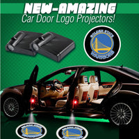 Thumbnail for 2 NBA GOLDEN STATE WARRIORS WIRELESS LED CAR DOOR PROJECTORS