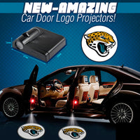 Thumbnail for 2 NFL JACKSONVILLE JAGUARS WIRELESS LED CAR DOOR PROJECTORS