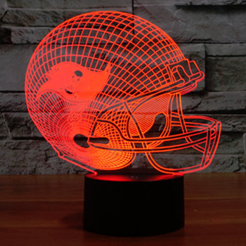 NFL TAMPA BAY BUCCANEERS 3D LED LIGHT LAMP
