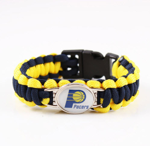 NBA Indiana Pacers Paracord Survival Bracelet