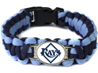 Thumbnail for MLB Tampa Bay Rays Paracord Survival Bracelet