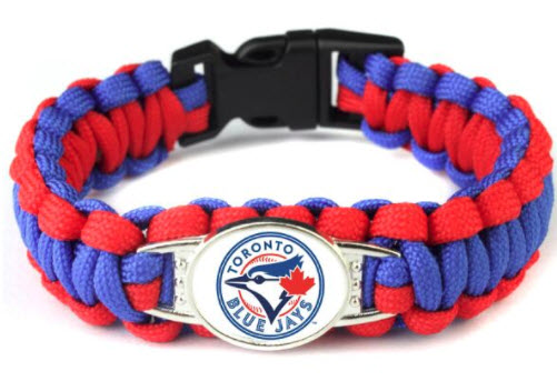 MLB Toronto Blue Jays Paracord Survival Bracelet