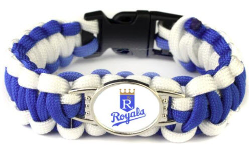 MLB Kansas City Royals Paracord Survival Bracelet