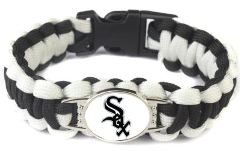 MLB Chicago White Sox Paracord Survival Bracelet